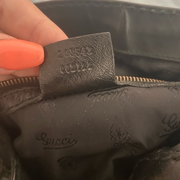 Gucci large jockey hobo bag leather - Picture 5 of 5